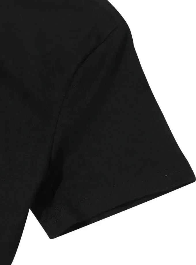 Humorous stickmen Graphic design Tee for Men Crew Neck Short Sleeve Casual digital Print Machine Washable Weekend Wear