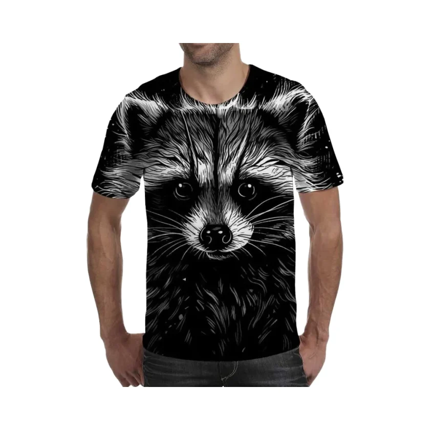 Men's Casual Oversized 3D Printed Graphic Novelty T-Shirt Jersey Crew Neck Short Sleeve for Summer Digital Printing