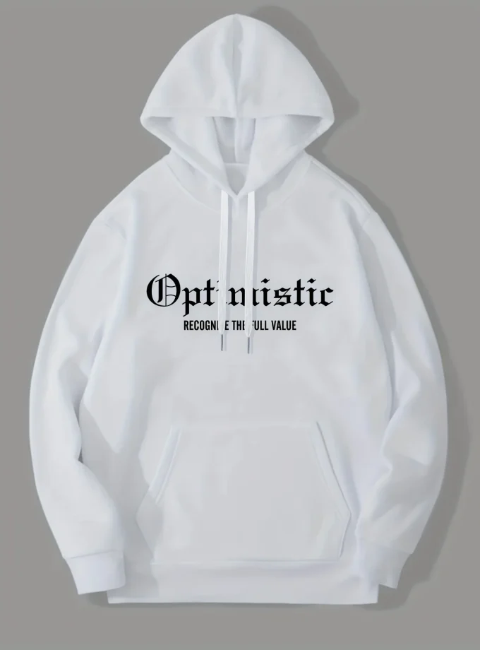 Men's Hoodie Roses Graphic Fleece Fabric Long Sleeves Printed Pullover Hoodies with Pocket