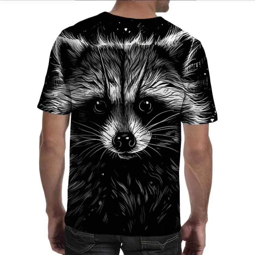 Men's Casual Oversized 3D Printed Graphic Novelty T-Shirt Jersey Crew Neck Short Sleeve for Summer Digital Printing - Image 2