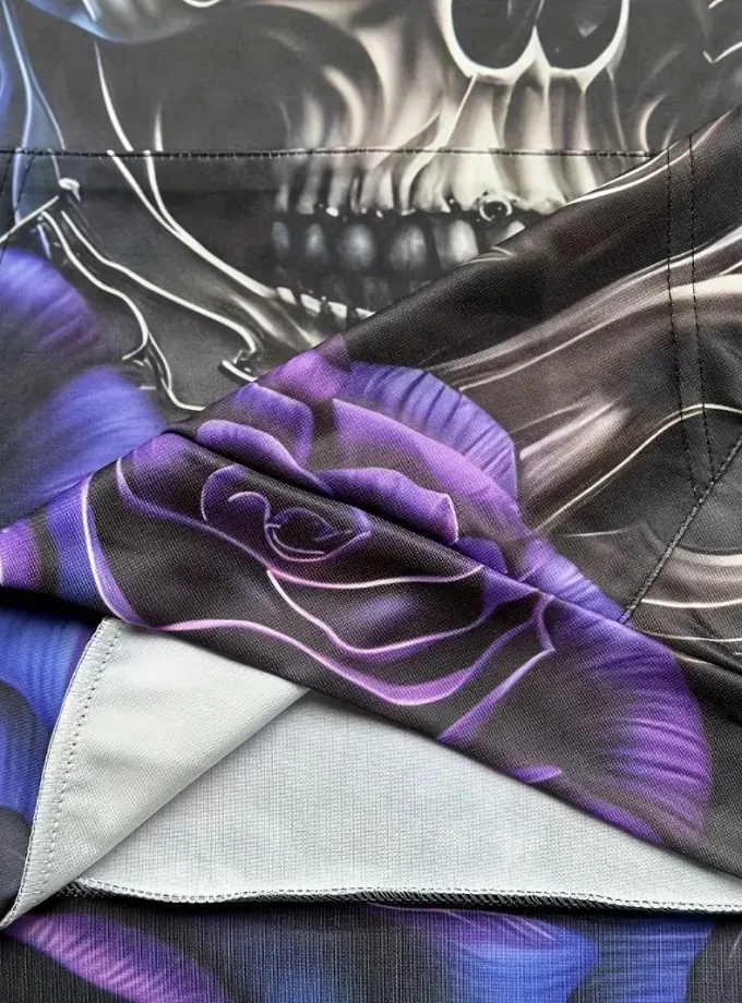 Men's Pullover Sweatshirt Plus Size Soft Breathable Skull Graphic Print Comfortable Outdoor Sports Casual Wear Fall winter