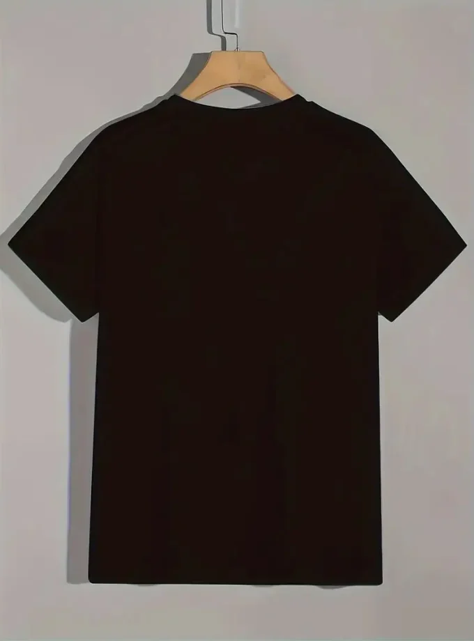 Men's 3D printed Summer Fashion Casual T-Shirt V-Neck Rooster Graphic Print Knitted Short Sleeve Tees