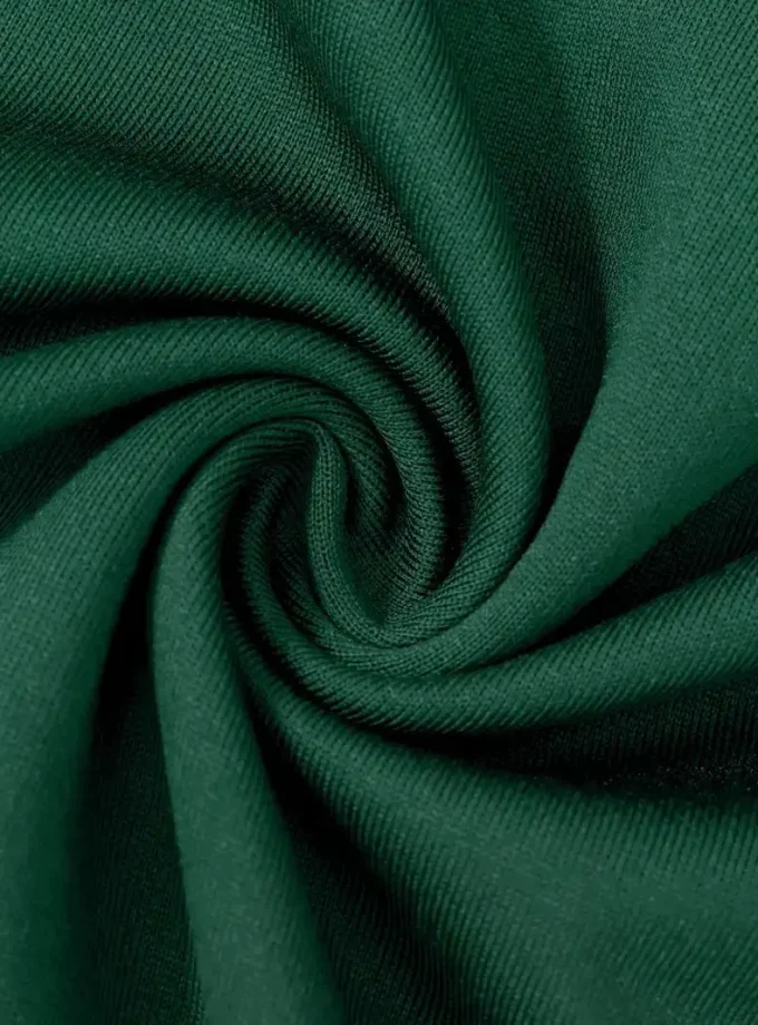 MILANO Summer Casual Men's Crew Neck Short Sleeve T-shirt Jersey Crocheted Top for Outdoor Fitness Daily Wear