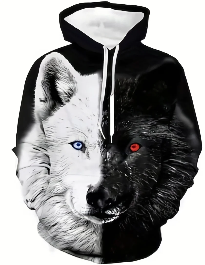 Men's Hoodie Nation Flag Graphic Fleece Fabric Long Sleeves Printed Pullover Hoodies with Pocket - Image 2