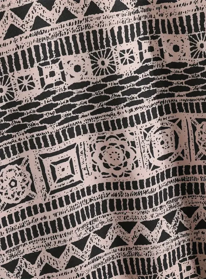 Men's Ethnic Floral Geometric Pattern Print Casual Button Shirt Short Sleeve Lapel Top for Summer Daily Wear Vacation Resorts