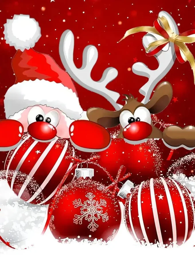 Men's Plus Size Cozy Deer Print Hoodie Soft Fleece Lining Fall Winter Active Sweatshirts Fashion Casual Design Relaxed Fit