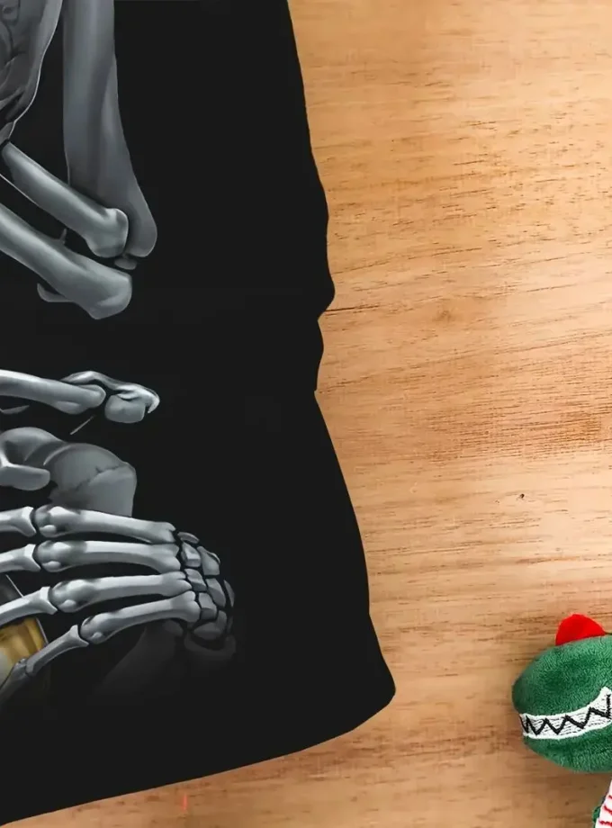 Men's Graphic Skull Print tshirt men's horror Short Sleeve Crew Neck T-Shirt Comfortable Everyday Wear for Outdoor Activities