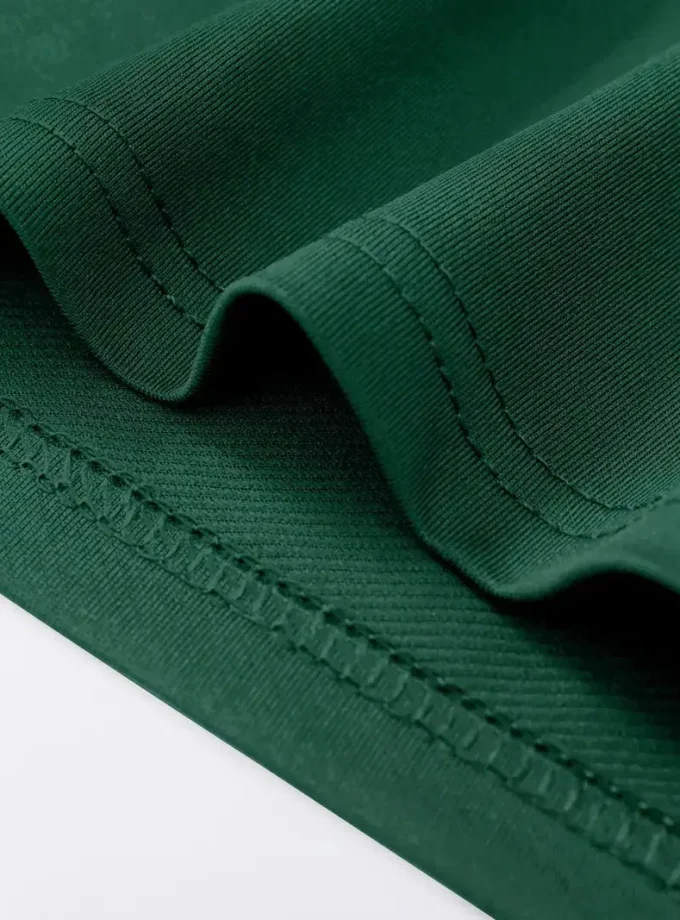 MILANO Summer Casual Men's Crew Neck Short Sleeve T-shirt Jersey Crocheted Top for Outdoor Fitness Daily Wear